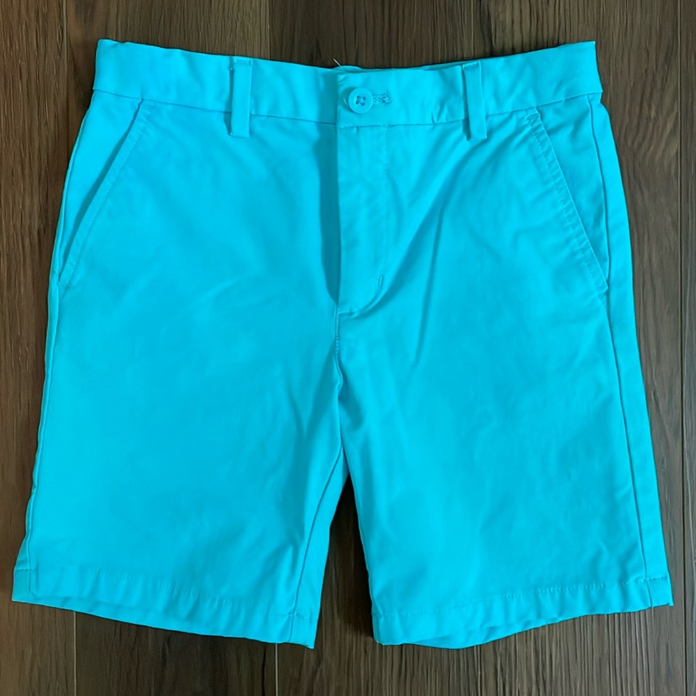Vineyard Vines Performance Short in Aqua Blue Ocean